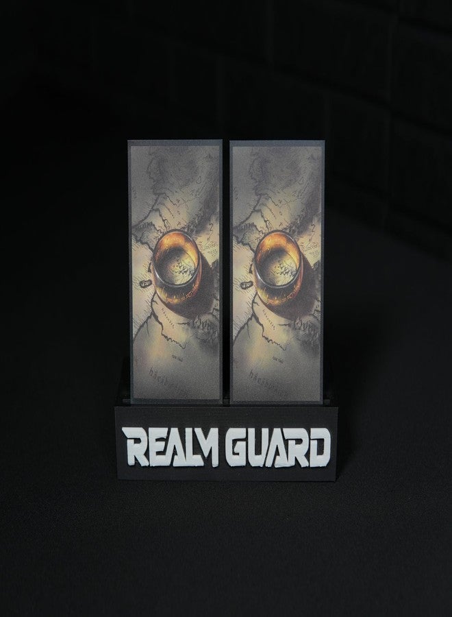 Realm Guard أغطية بطاقات Realm Guard 100ct ذات ملمس مميز لبطاقات TCG/MTG (الحلقة) - Image 2